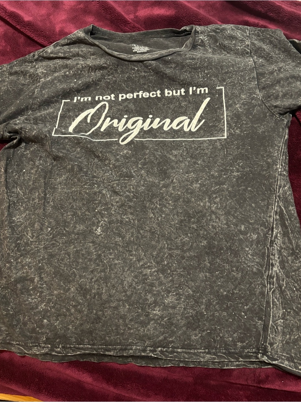 Original Graphic T-Shirt - Black Mineral Wash